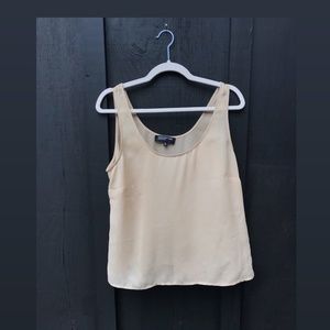 taupe see-through slip tank